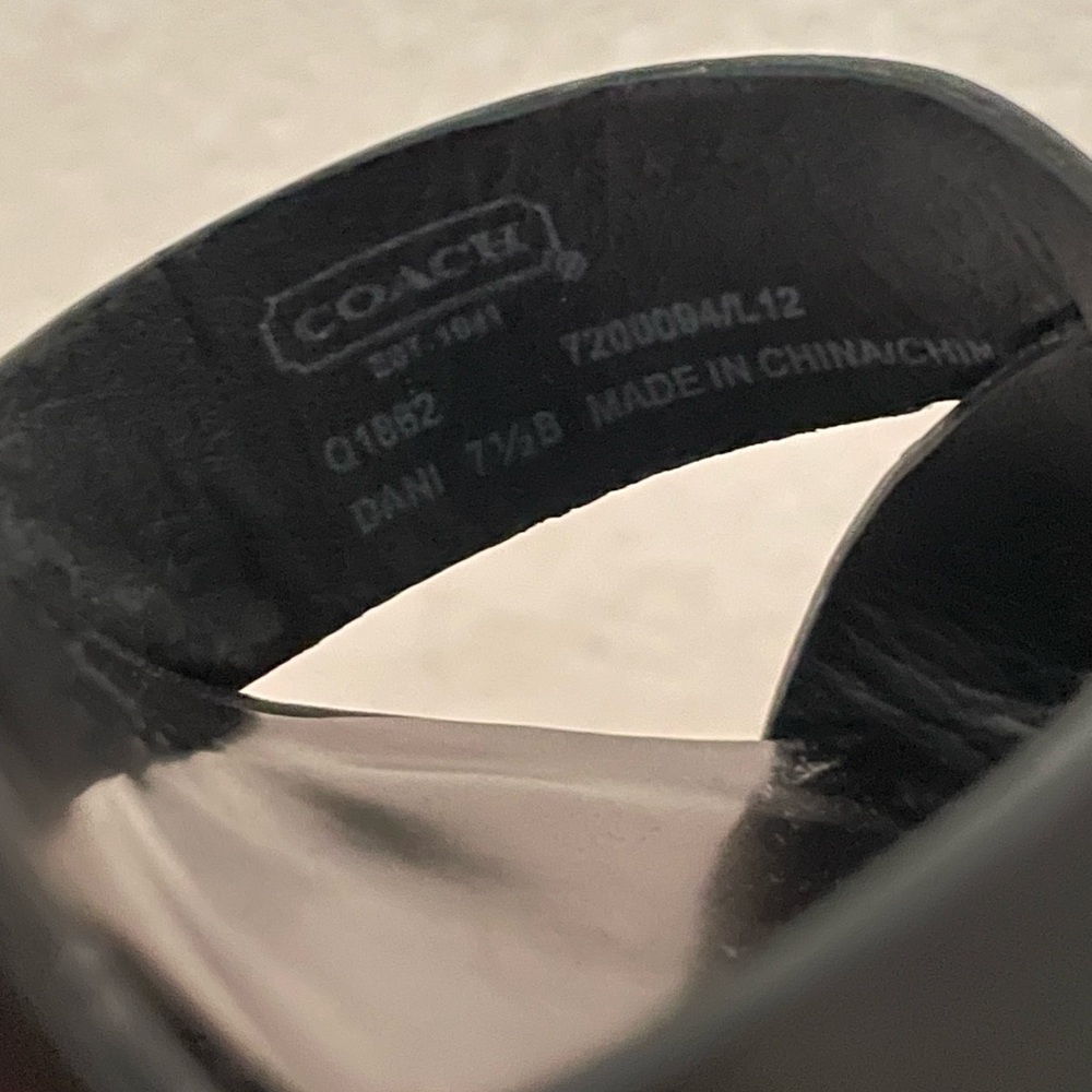 COACH Black Heels - Picture 11 of 13